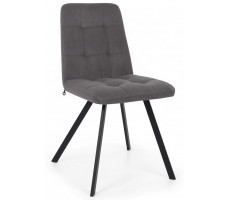 Стул Rommy b28 antracite lux/черный