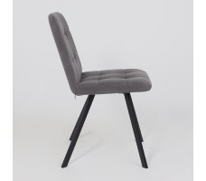 Стул Rommy b28 antracite lux/черный