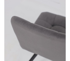 Стул Rommy b28 antracite lux/черный
