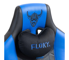 Кресло геймерское FLOKY Huginn Blue черный/синий