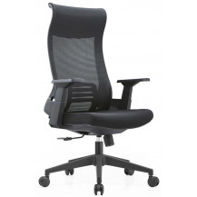Кресло SitUp Record LUX (Рекорд Люкс) BLACK (сетка Black/Black)