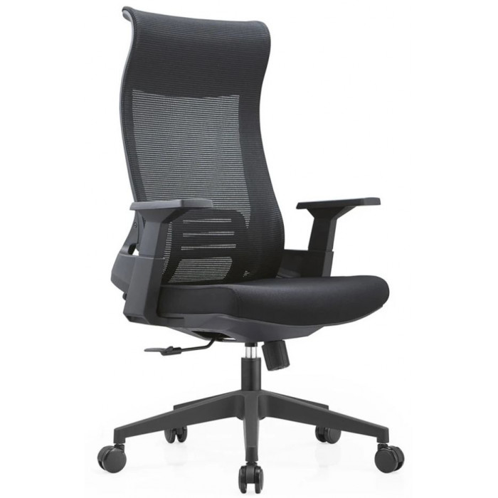 Кресло SitUp Record LUX (Рекорд Люкс) BLACK (сетка Black/Black)