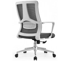 Кресло SitUp CUBE White chrome (сетка Grey/Grey)