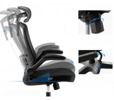 Кресло SitUp VISTA (Виста) chrome (сетка Black/Black)