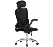 Кресло SitUp VISTA (Виста) chrome (сетка Black/Black)