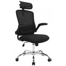Кресло SitUp VISTA (Виста) chrome (сетка Black/Black)
