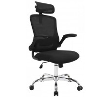 Кресло SitUp VISTA (Виста) chrome (сетка Black/Black)