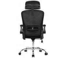 Кресло SitUp VISTA (Виста) chrome (сетка Black/Black)