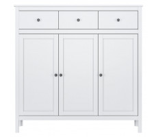 Тумба Ewa KOM3D3S 134.5*37*133 белый
