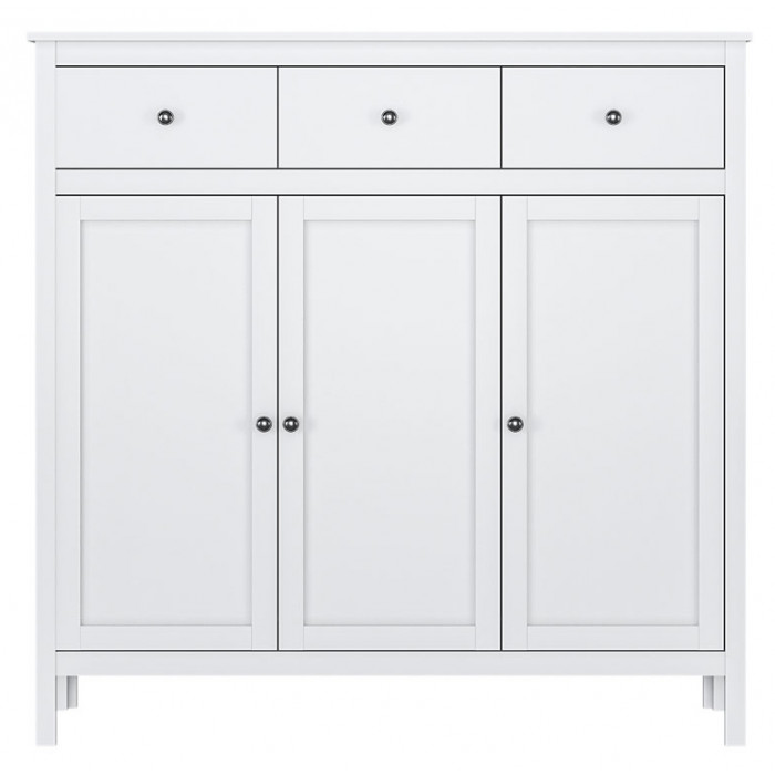 Тумба Ewa KOM3D3S 134.5*37*133 белый