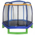 Батут Atlas Sport 210 см с внешней сеткой без лестницы BLUE