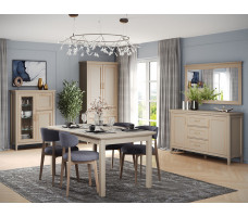 Зеркало Classic LUS 150*80*4 глиняный серый