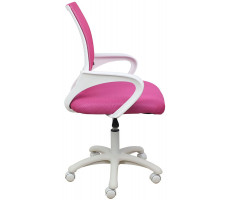 Кресло AksHome RICCI White (Ричи) розовый