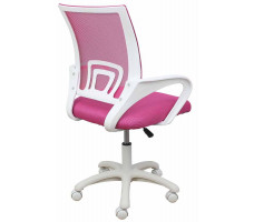 Кресло AksHome RICCI White (Ричи) розовый