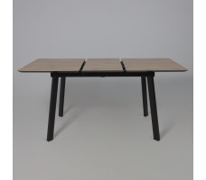 Стол AV 1209 HPL+МДФ 1200 (1600)*800 дуб вотан/черный