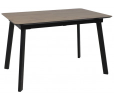 Стол AV 1209 HPL+МДФ 1200 (1600)*800 дуб вотан/черный