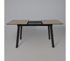 Стол AV 1209 HPL+МДФ 1200 (1600)*800 дуб вотан/черный