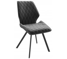 Стул поворотный Rafael-R d10 hematite lux/черный