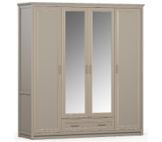 Шкаф Classic SZF2D2L1S 213*62.5*231 глиняный серый