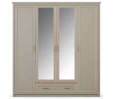 Шкаф Classic SZF2D2L1S 213*62.5*231 глиняный серый