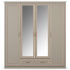 Шкаф Classic SZF2D2L1S 213*62.5*231 глиняный серый