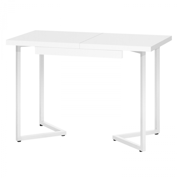 Стол Millwood Лондон (100-140)*60 раздвижной (каркас белый)