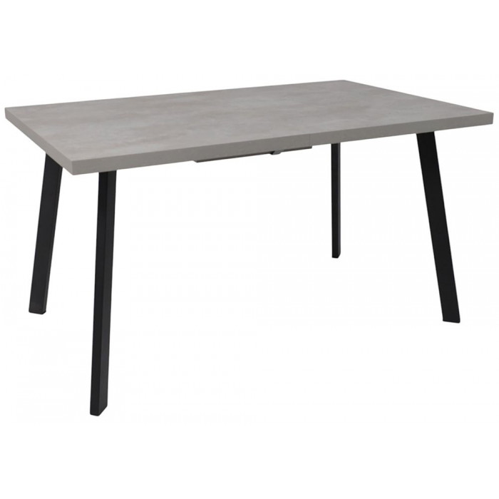 Стол Hagen 140 (140-180)*85 цемент/черный