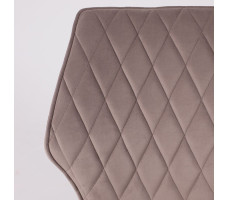 Стул поворотный Rafael M-R 360 d05 CAPPUCCINO LUX/черный