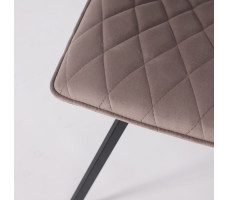 Стул поворотный Rafael M-R 360 d05 CAPPUCCINO LUX/черный