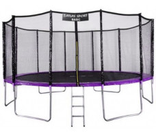 Батут Atlas Sport 490 см (16ft) Basic фиолетовый