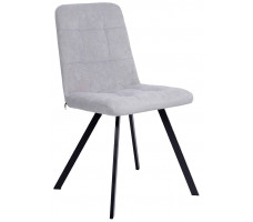 Стул Rommy b20 silver lux/черный