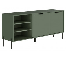 Тумба Paloma RTV2D 154*41*68 дымчатый зеленый