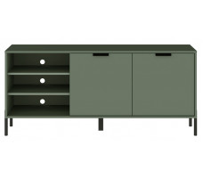 Тумба Paloma RTV2D 154*41*68 дымчатый зеленый