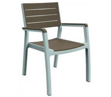 Стул Harmony Armchair белый/капучино