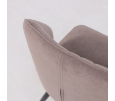 Стул поворотный Michael-R1 360 b05 latte lux/черный