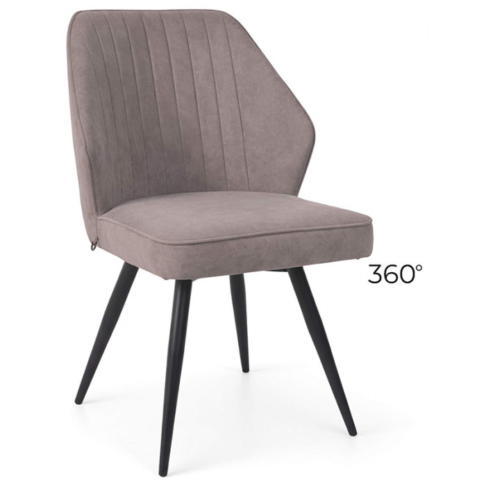 Стул поворотный Michael-R1 360 b05 latte lux/черный
