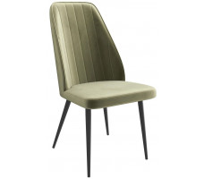 Стул Leonard M d12 olive lux/черный