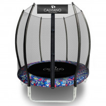 Батут с защитной сеткой Calviano 140 см - 4,5ft OUTSIDE master smile Батут с защитной сеткой Calviano 140 см - 4,5ft OUTSIDE master smile
