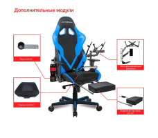 Кресло DXRacer OH/G8200/NB черный с синим