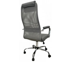 Кресло SitUp ALFA chrome (сетка Grey/ткань Grey)