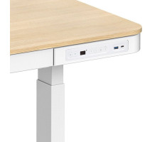 Стол с регулируемой высотой Ergosmart Charged Desk 118*60 см