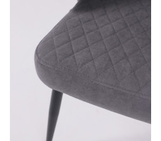 Стул ROB b28 antracite lux/черный