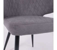 Стул ROB b28 antracite lux/черный