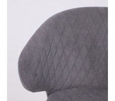 Стул ROB b28 antracite lux/черный