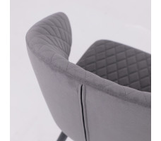 Стул ROB b28 antracite lux/черный