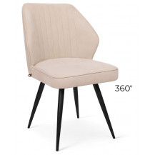 Стул поворотный Michael-R1 360 b03 cream lux/черный