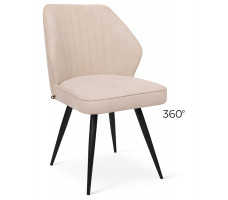 Стул поворотный Michael-R1 360 b03 cream lux/черный