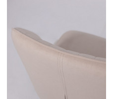 Стул поворотный Michael-R1 360 b03 cream lux/черный