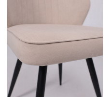 Стул поворотный Michael-R1 360 b03 cream lux/черный