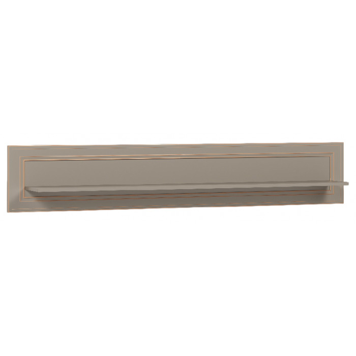 Полка Classic POL 150*80*4 глиняный серый